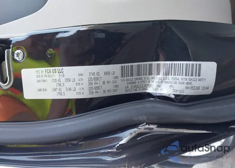 2018 Dodge Grand Caravan Sxt из США, поврежденный, VIN 2C4RDGCG3JR299021